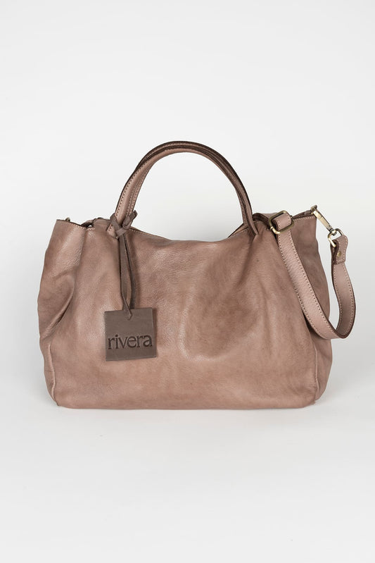 BOLSO RIVERA TAUPE
